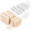 600-Count Wax Strips & 2 Style 2000 Pcs Popsicle Sticks view 1