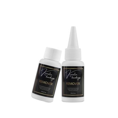 GlamorDove 30ml Hair Extensions Remover Keratin Bonding Glue Remover Super Fast Remover for K Tip Bonded Hair Extensions Keratin Hot Melt Glue Remover for Pre-Bonded Extensions Quickly Dissolve
