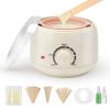 AUZEAL 250ml Mini Waxing Kit for Women, Hard Wax Kit for Hair Removal, Waxing Kit for Bikini, Underarms, Eyebrows, Face, Compact for Teen Girls or Students Starters, Sensitive Skin, Dorms & Home Use view 1
