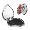 KKLWEGU Floral Rose Ivy with Leaves Spring Compact Pocket Mirror,1x/2x Cosmetic Mirror Portable Folding Handheld Mirrors Portable Travel Makeup Mirror for Women Girls view 1