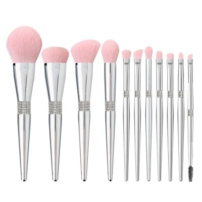 11 pcs Makeup Brushes With Beauty Tools