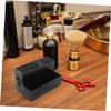 NOLITOY Professional Barber Scissor Holder Storage Box Antislip Hairdressing Tool Organizer Comb Socket for Salon view 4