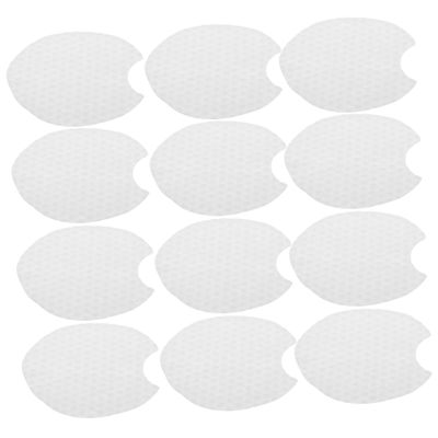 DECOMELODY 300pcs Nonwoven Face Cleansing Pads Gentle Exfoliating Rounds for Deep Pore Cleansing Soft Makeup Remover Tool with Convenient Notch Design for All Skin Types
