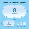 XXL Pimple Patches for Body, Large Acne Patches, 5 Sizes Big Hydrocolloid Bandages for Back, Chest, Shoulders Zit Breakouts, Blemish Stickers for Face (Oval, Dot 110 Count) view 4