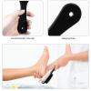 Beomeen Foot Brush and Pumice Stone for Shower with Handle, 6 Pcs Shower Foot Scrubber Callus Remover 2 in 1 Pedicure Brush with Dense Bristles for Deep Cleansing & Exfoliation, Dry Dead Skin Removal view 3