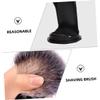 KAILIKETIY 1 Set Beard Brush with Stand for Men Soft Bristles for Gentle Grooming Durable Materials for Beard Care Stylish and Convenient Grooming Accessory view 3