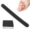 100 Pcs Replacement Nail File Strip Kit with Reusable Stainless Steel Base Plate, Disposable Abrasive Strips, Easy to Carry and Operate, Ideal and Beginners, Safe view 3