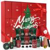 Advent Calendar 2025 Mens - 24PCS Beard Care Grooming Set Advent Skincare Calendar for Mens, 24 Days Beauty Advent Calendar 2025 Xmas Countdown Christmas Holiday Gift for Husband Dad view 1
