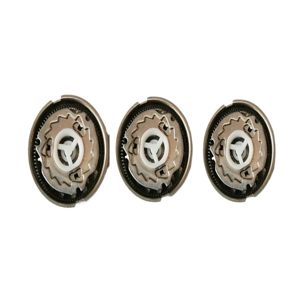 1/3Pcs Cutter Shaver HeadsCompatible for PhilipsHQ3 HQ30 HQ40 HQ46 HQ130 HQ912 HQ481Shaving Razor Replacement Blade Universal.(3pcs)
