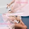 Beanify Wet & Dry Electric Razorfor Women Men,4 in 1 Rechargeable Led Display Electric Shaver and Facial Hair Remover,Painless Ladies Body Razors for Nose Face Body Leg Bikini Arm Hair view 4