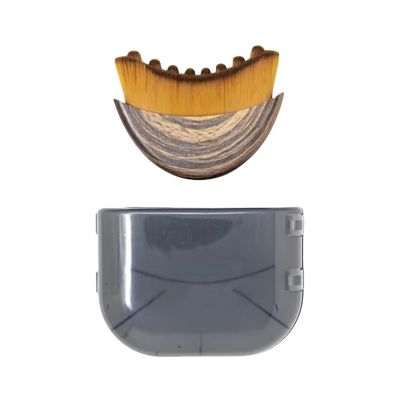 2PCS Lymphatic Contour Face Brush, Dry Brushing Face Brush, Lymphatic Drainage Massager for Face, Chin & Jawline Sculpting, Ergonomically Designed to Fit The Skin Precisely Relieve Fatigue(4Pcs)