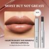 2PCS Honey Lipstick Tinted Lip Balm Set,Moisturizing Glossy Honey Lipstick,Hydrating Tinted Lip Balm,Say Goodbye to Dry Lips,Suitable for All Skin Tones (Black and Pink). view 4