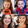 8Pcs Halloween Face Makeup Patches, Glitter Freckles Face Tattoo for Teenagers & Young Women, Sparkle Freckles Makeup Patches, Waterproof Face Glitter Freckles (8PcsC Holographic Multicolor) view 3