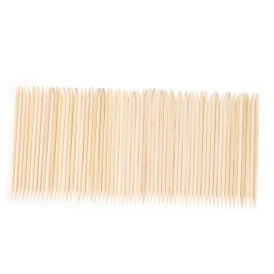 DECOMELODY 200pcs Nail Sticks Cuticle Pusher Remover Natural Wood Nail Accessory for for Professional and Personal Use Comfortable and