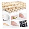 DECOMELODY 200pcs Nail Sticks Cuticle Pusher Remover Natural Wood Nail Accessory for for Professional and Personal Use Comfortable and view 4