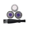 3pcs Replacement Shaver HeadCompatible for PhilipsHQ46 HQ481 HS190 HQ801 HQ802 HQ5426 HQ5430 PQ208 PQ218PQ202 PQ222. view 1
