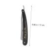 Healeved Manual Shaving Tool Beard Shaving Razor Full Handle Comfortable Space-saving Design Random Style view 2