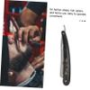 Healeved Manual Shaving Tool Beard Shaving Razor Full Handle Comfortable Space-saving Design Random Style view 3