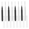 60pcs Micro Eyebrow Brush with Caps Portable Eyelash and Brow Applicators for Extensions Travel Friendly Mini Tools for Personal and Salon Use view 1