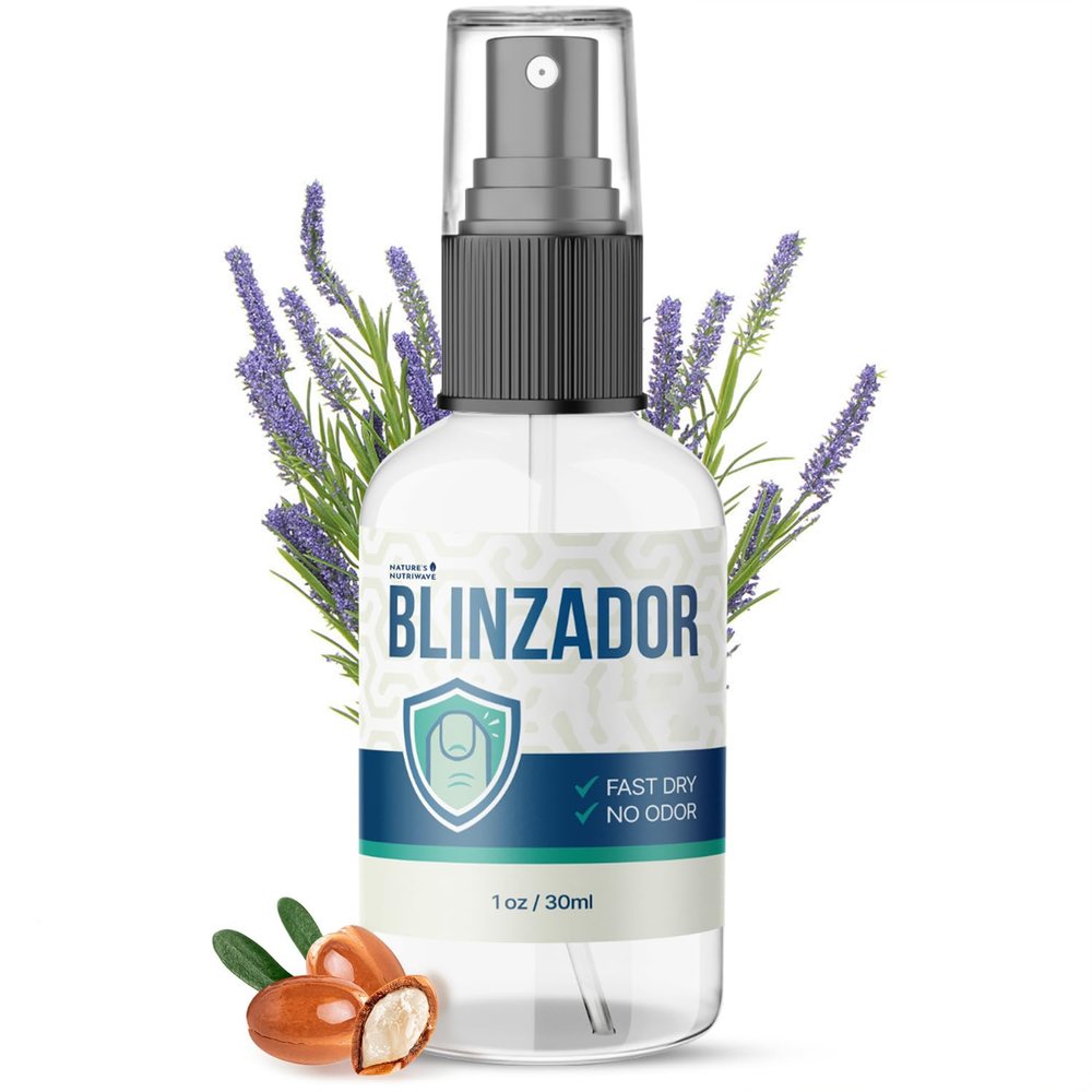 Blinzador  Natural Spray for Foot & Nail with Plant-Based Ingredients  Fast-Drying, Odorless, Easy-to-Use | 1oz (30ml), 1 Month Supply