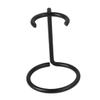 GANAZONO Portable Shaving Holder Rack for Razor Soap Bowl Dual Bracket Design Black Essential Men Shaving Accessories to Keep Your Bathroom Tidy Organized view 1