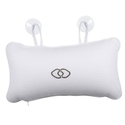 BESTYASH Bathtub Accessories Bath Pillow Air Bag Spa Bath Cushion Headrest Suction Cups for Comfortable Relaxation