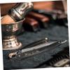GALPADA Manual Beard Shaver Old Style Razor Hair Cutting Tool Single Blade Compact for Travel Random Style view 4