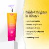 DERMA E Face Exfoliator, Vitamin C Whipped Radiance Polish, 4 Oz, Stabilized Vitamin C & Dual-Action Exfoliation to Help Brighten, Exfoliate & Protect Skin Barrier, Gentle Skin Care view 2