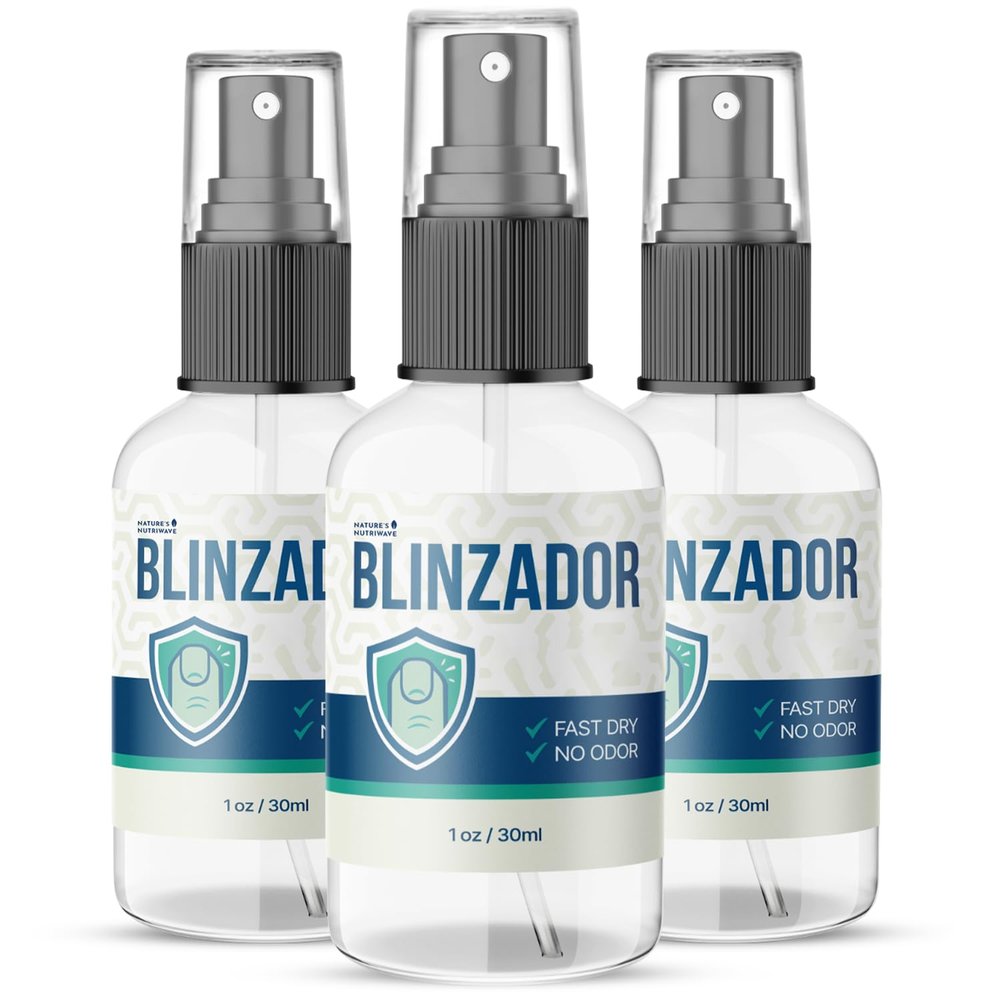 Blinzador  Natural Spray for Foot & Nail with Plant-Based Ingredients  Fast-Drying, Odorless, Easy-to-Use | 1oz (30ml), 3 Month Supply