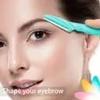 Dhanishka Eyebrow and Upper Lip Razors for Women, 3 Pieces per Pack, 2 Pack Set, Multi-Color view 4