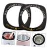 OUNONA 50Pcs Wax Heater Stain Resistant Mats Durable Unhairing Wax Machine Protector Pads Easy Install Paper Mats for Hair Removal Accessory for Wax Melting Machine view 3