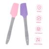 NIYANGLE 2pcs Silicone Waxing Spatulas for Hair Removal Heat Resistant Wax Applicators Flexible Heads Suitable for Waxing Cleaning and Cosmetic Use view 4
