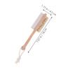 FOMIYES 3pcs Wooden Handle Foot Scrubber Exfoliating Brush Pumice Stone for Smooth Feet Care view 2