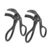 NinthAvenue Basics 2pcs Handheld Eyelash Curler Kit Portable and Lightweight Eye Curling Tool for Quick Non Damaging Curling of Short Lashes for Womens Makeup and Eyebrow Shaping view 1