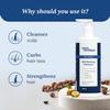 Blocking Anti Hair Fall Shampoo, Reduces Hair Fall, Strengthen Hair, With Power Of Caffeine, Saw Palmetto, Argan Oil, & Biotin | 300ml view 3