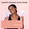 Dot Hydrocolloid Blemish Patches for Face  Invisible Skin-Covering Stickers with Tea Tree & Vitamin C (8 & 12 mm, 72 ct) view 4