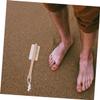 Ipetboom 3pcs Ergonomic Foot Brush Pumice Stone for Dead Skin Removal Foot Exfoliator view 4