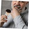 Beavorty Men's 3-Piece Shaving Brush Set with Nylon Brush Razor Stand and Stainless Steel Bowl Complete Wet Shaving Kit for view 4