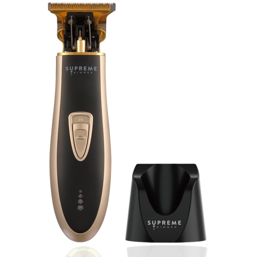 Supreme Trimmer T-Shaper ST5210 | Professional Barber Trimmer Hair Clippers for Men | Cordless Hair Trimmer Zero Gapped Liner Beard Trimmer | Gold
