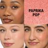 Revolution Beauty London, Bouncy Blur Blush, Powder Makeup Blush for Cheeks, Buildable Formula, Vegan & Cruelty-Free, Paprika Pop Soft Bronze, 0.19 oz view 4