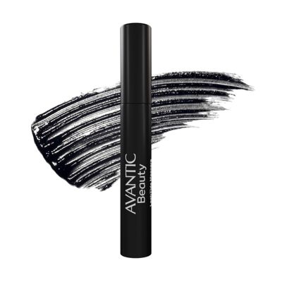 Avantic Beauty LashTide Waterproof Vegan Mascara Smudge-Proof, Long-Wear Mascara for Swimming, Intense Black, Easy Removal with Warm Water