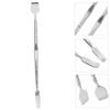 MUCKLILY Stainless Steel Blackhead Shovel Beauty Tool Gua Sha Facial Scrubber Pore Extractor for Skincare view 3