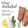 LAURA GELLER Spackle Mist Lemon & Sage + Quench-n-Tint: Dewy Makeup Setting Spray + Quench-n-Tint Foundation, Porcelain/Fair view 2