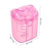 Beavorty Reusable Hair Perm Paper Case for Salon 1 Set Foldable Storage Box for Hair Styling Tools Compatible Perm Papers for Hairdressers and Barbers view 2