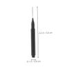 60pcs Mini Eyebrow Brushes with Cap for Eyelash Grooming and Brow Lamination Portable Applicators for Travel Makeup view 2
