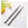 DECOMELODY Stainless Steel Cuticle Spoon Pusher Nail Care Tool for Manicure Pedicure Ergonomic Design for Easy Use for Shaping Pushing Cuticles for Professionals Home view 2