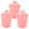 3pcs Face Wash Foamer: Manual Facial Cleanser Foaming Maker Bubble Foamer for Face Wash Skincare Tool Handheld Foaming Bottle Foam Dispenser view 1