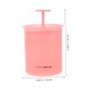 3pcs Face Wash Foamer: Manual Facial Cleanser Foaming Maker Bubble Foamer for Face Wash Skincare Tool Handheld Foaming Bottle Foam Dispenser view 2
