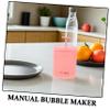 3pcs Face Wash Foamer: Manual Facial Cleanser Foaming Maker Bubble Foamer for Face Wash Skincare Tool Handheld Foaming Bottle Foam Dispenser view 3