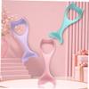 DECOMELODY Silicone Eyeliner Stencil Tool Multi-Functional Eye Makeup Aid Eyelash Applicator Reusable Eye Makeup Tools for Women Compact Size for Easy Use view 2